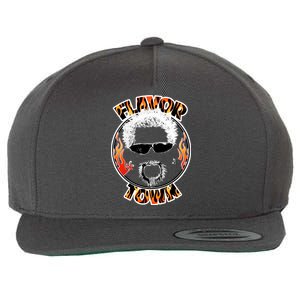 Flavor Town Cooking Guy Wool Snapback Cap