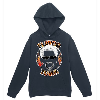 Flavor Town Cooking Guy Urban Pullover Hoodie