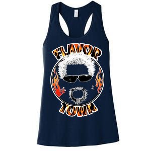 Flavor Town Cooking Guy Women's Racerback Tank