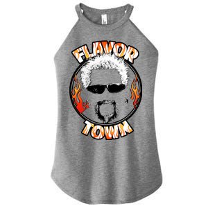 Flavor Town Cooking Guy Women's Perfect Tri Rocker Tank