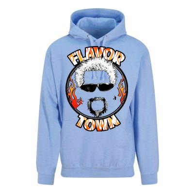 Flavor Town Cooking Guy Unisex Surf Hoodie