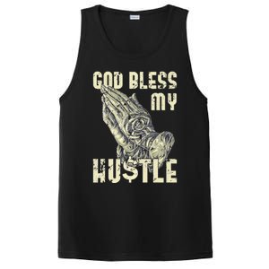 funny Lord Bless My Hustle Double My Income PosiCharge Competitor Tank