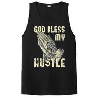 funny Lord Bless My Hustle Double My Income PosiCharge Competitor Tank