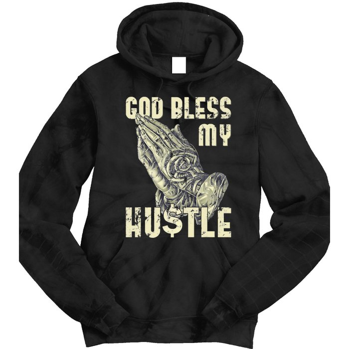 funny Lord Bless My Hustle Double My Income Tie Dye Hoodie