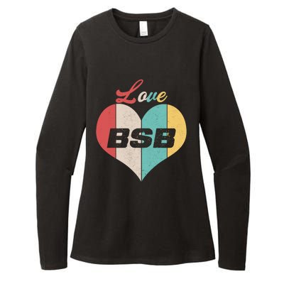 Funny Love BSB Vintage Music 1 Womens CVC Long Sleeve Shirt