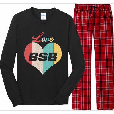 Funny Love BSB Vintage Music 1 Long Sleeve Pajama Set