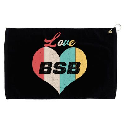 Funny Love BSB Vintage Music 1 Grommeted Golf Towel