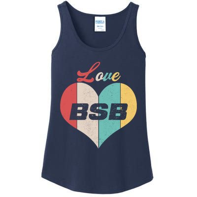 Funny Love BSB Vintage Music 1 Ladies Essential Tank