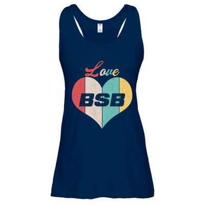 Funny Love BSB Vintage Music 1 Ladies Essential Flowy Tank