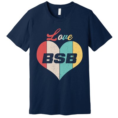 Funny Love BSB Vintage Music 1 Premium T-Shirt