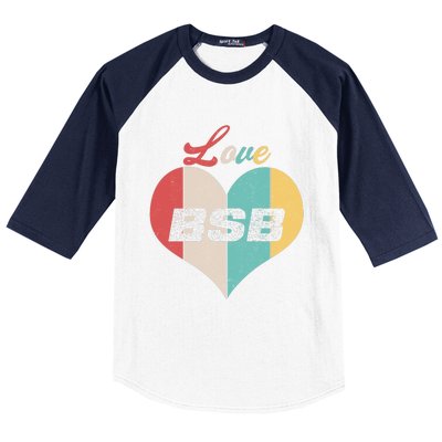 Funny Love BSB Vintage Music 1 Baseball Sleeve Shirt