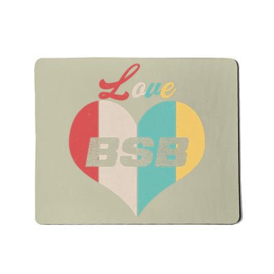 Funny Love BSB Vintage Music 1 Mousepad