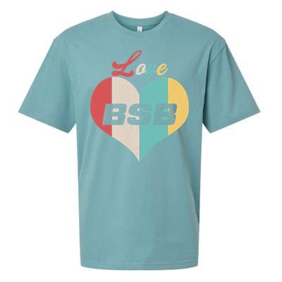 Funny Love BSB Vintage Music 1 Sueded Cloud Jersey T-Shirt