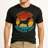 Fauci Lied Beagles Died Anti Anthony Fauci Arrest Fauci Cooling Performance Crew T-Shirt