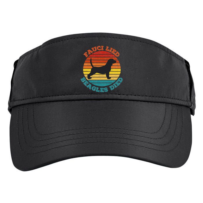 Fauci Lied Beagles Died Anti Anthony Fauci Arrest Fauci Adult Drive Performance Visor
