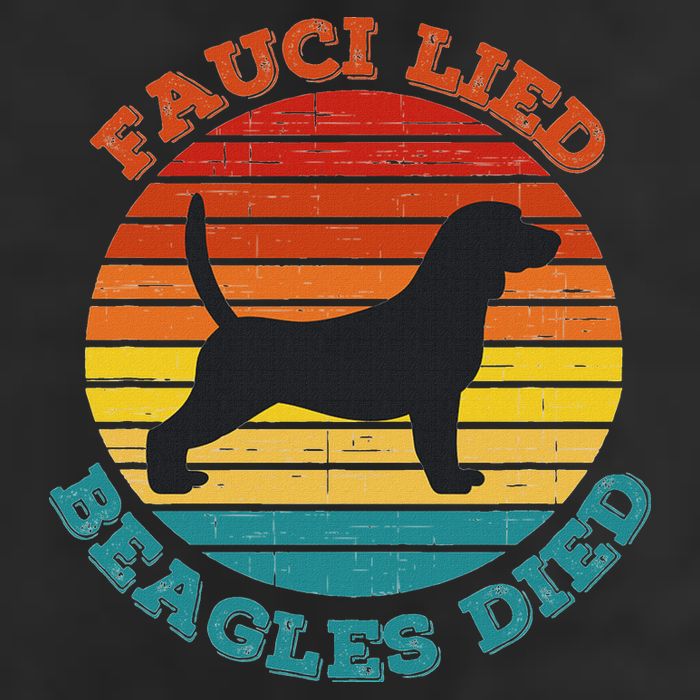 Fauci Lied Beagles Died Anti Anthony Fauci Arrest Fauci Golf Towel