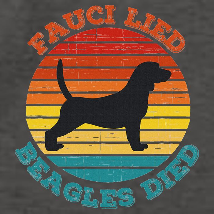 Fauci Lied Beagles Died Anti Anthony Fauci Arrest Fauci Vector Backpack