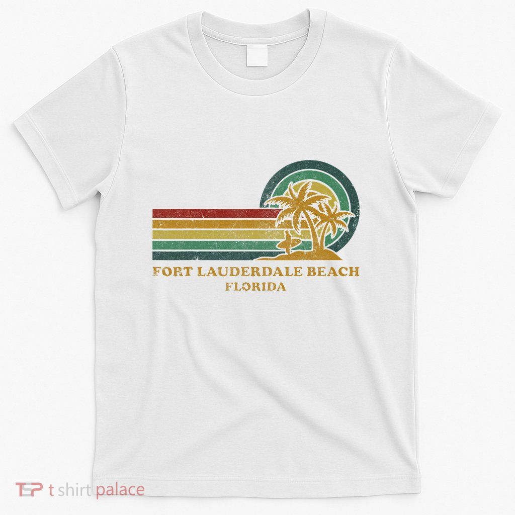 Fort Lauderdale Beach Florida Family Summer Vacation T-Shirt