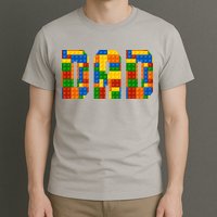 Funny Lego Builder Dad T-Shirt