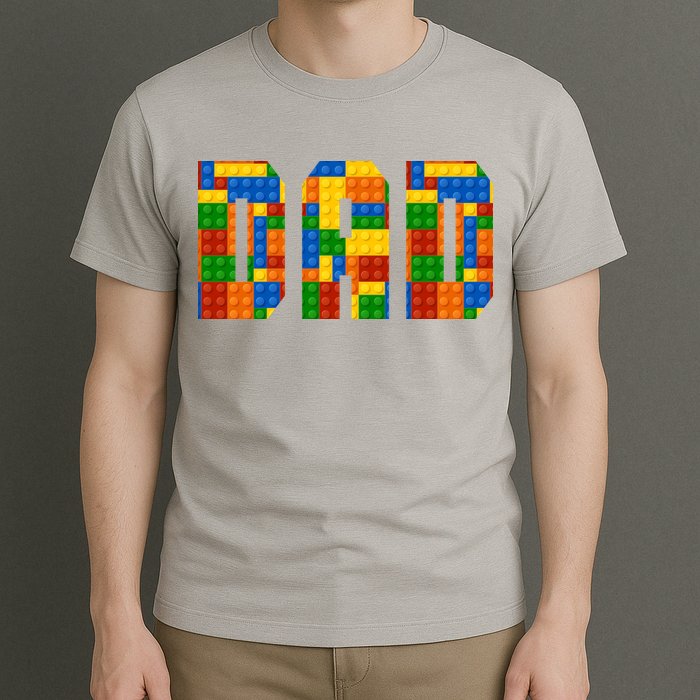 Funny Lego Builder Dad T-Shirt