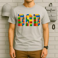 Funny Lego Builder Dad T-Shirt
