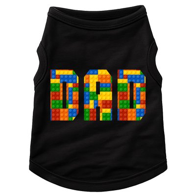 Funny Lego Builder Dad Doggie Tank