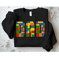 Funny Lego Builder Dad Sweatshirt