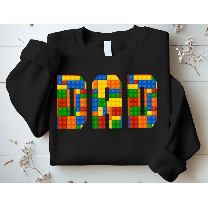 Funny Lego Builder Dad Sweatshirt