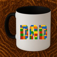 Funny Lego Builder Dad Mug