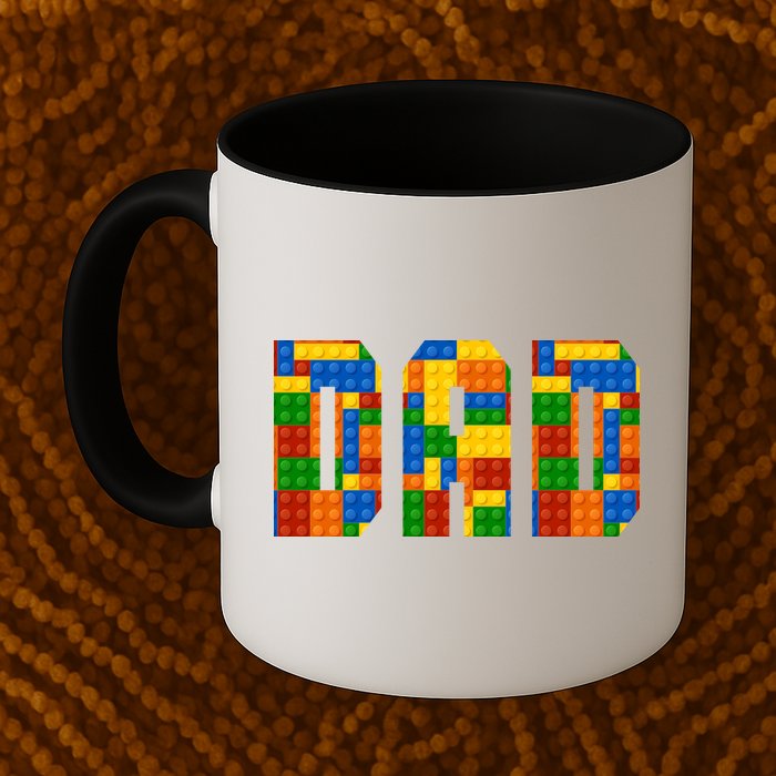 Funny Lego Builder Dad Mug