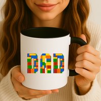 Funny Lego Builder Dad Mug