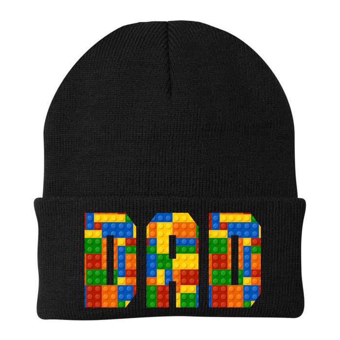Funny Lego Builder Dad Beanie