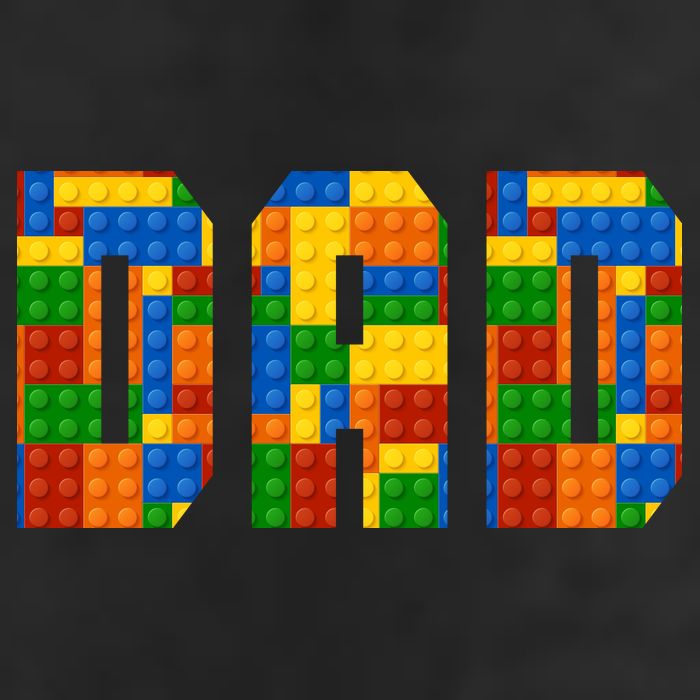 Funny Lego Builder Dad Beanie