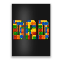 Funny Lego Builder Dad Poster