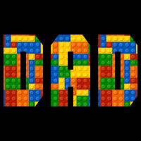 Funny Lego Builder Dad Poster