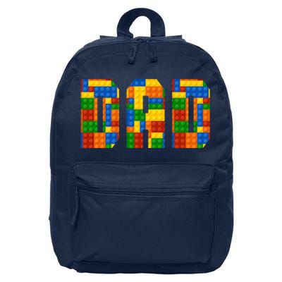 Funny Lego Builder Dad 16 in Basic Backpack