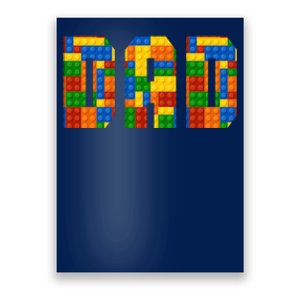 Funny Lego Builder Dad Poster