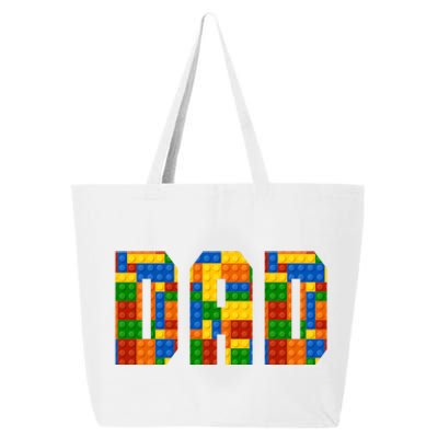 Funny Lego Builder Dad 25L Jumbo Tote