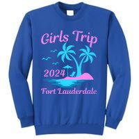 Fort Lauderdale Beach Florida Summer Trip 2024 Cute Gift Tall Sweatshirt