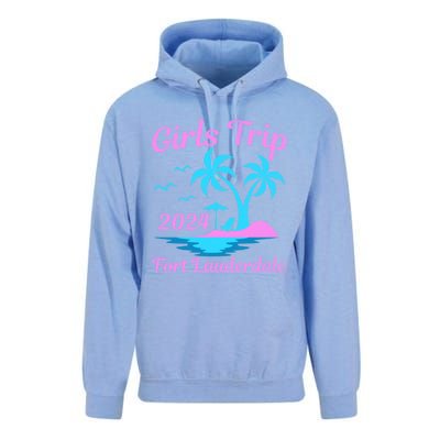 Fort Lauderdale Beach Florida Summer Trip 2024 Cute Gift Unisex Surf Hoodie