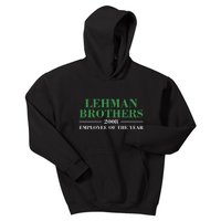 Funny Lehman Brothers 2008 Employee Of The Year Kids Hoodie