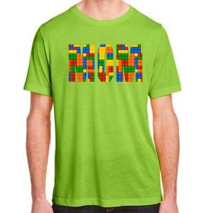 Funny Lego Builder Mom Adult ChromaSoft Performance T-Shirt