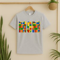 Funny Lego Builder Mom T-Shirt