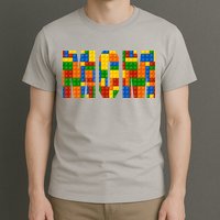 Funny Lego Builder Mom T-Shirt