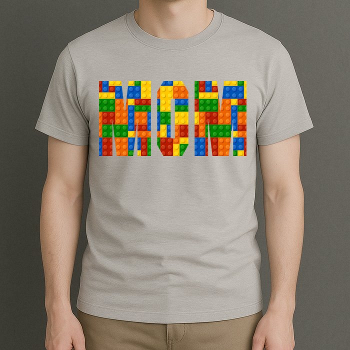 Funny Lego Builder Mom T-Shirt