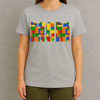 Funny Lego Builder Mom T-Shirt