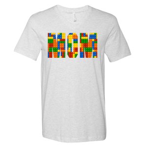 Funny Lego Builder Mom V-Neck T-Shirt