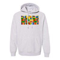 Funny Lego Builder Mom Premium Hoodie