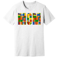 Funny Lego Builder Mom Premium T-Shirt