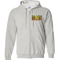 Funny Lego Builder Mom Full Zip Hoodie